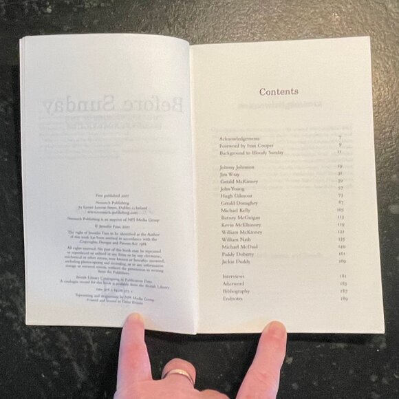 "Before Sunday," by Jennifer Faus, 2007 First Edition Paperback - Picture 6 of 6